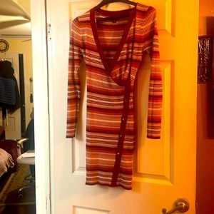 Beautiful multicolored form fitting dress